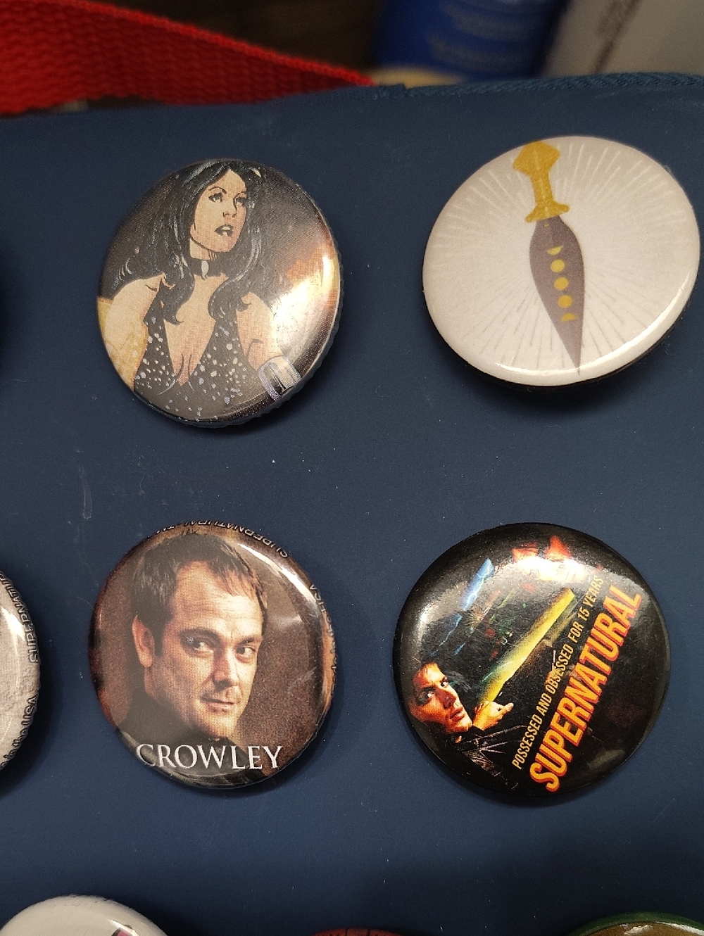 Button Pin Lot - Assorted Character Buttons - Picture 4 of 7